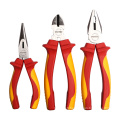 FIXTEC Hand Tools 6" CR-V Insulated long Nose Pliers With VDE Certification Combination Pliers